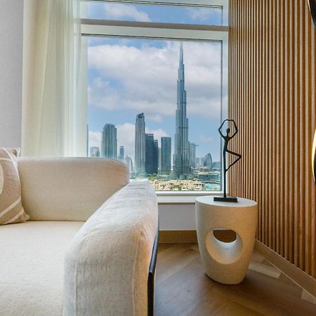 Upgraded Apartment With Stunning Burj Khalifa View ดูไบ ภายนอก รูปภาพ