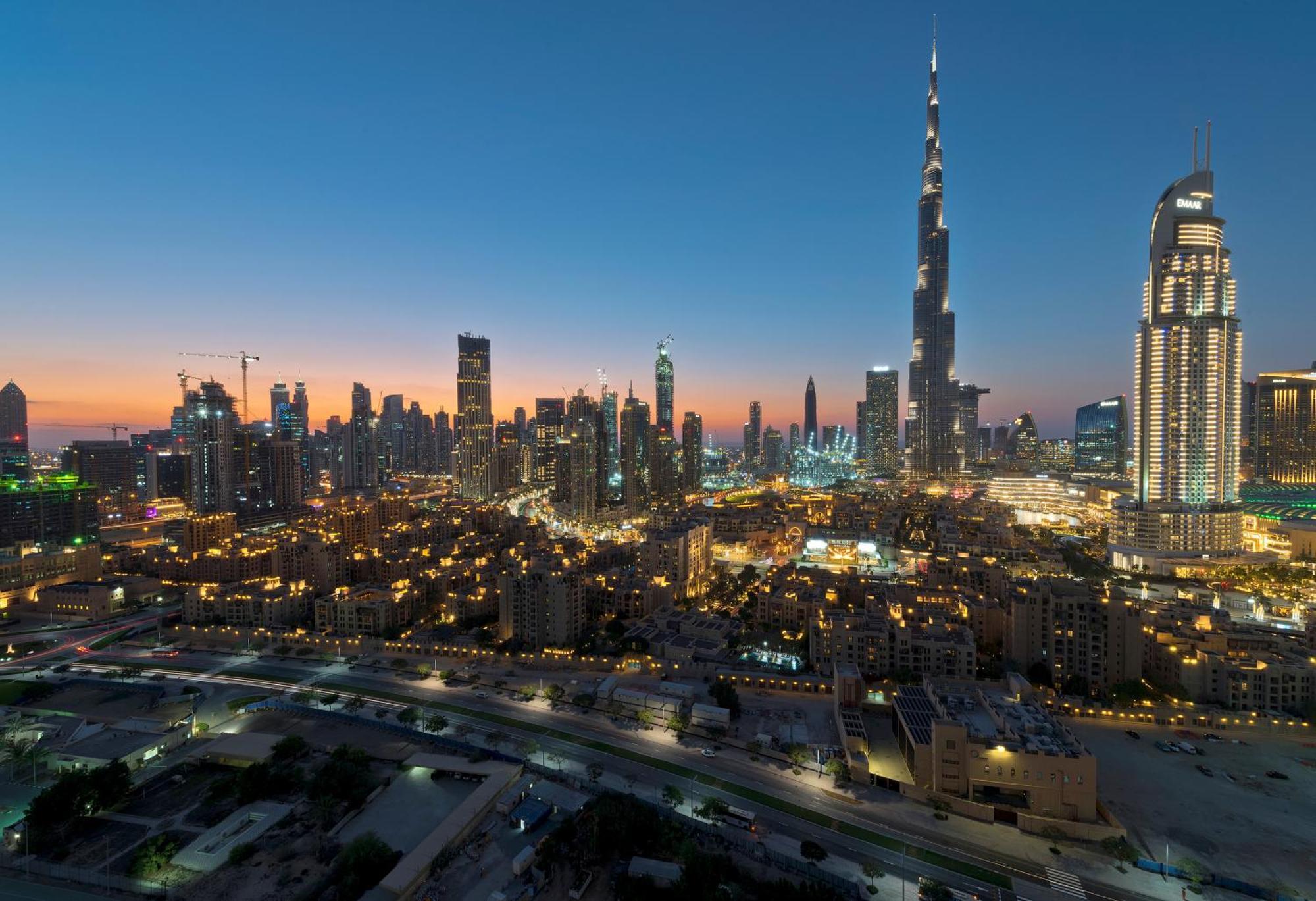 Upgraded Apartment With Stunning Burj Khalifa View ดูไบ ภายนอก รูปภาพ