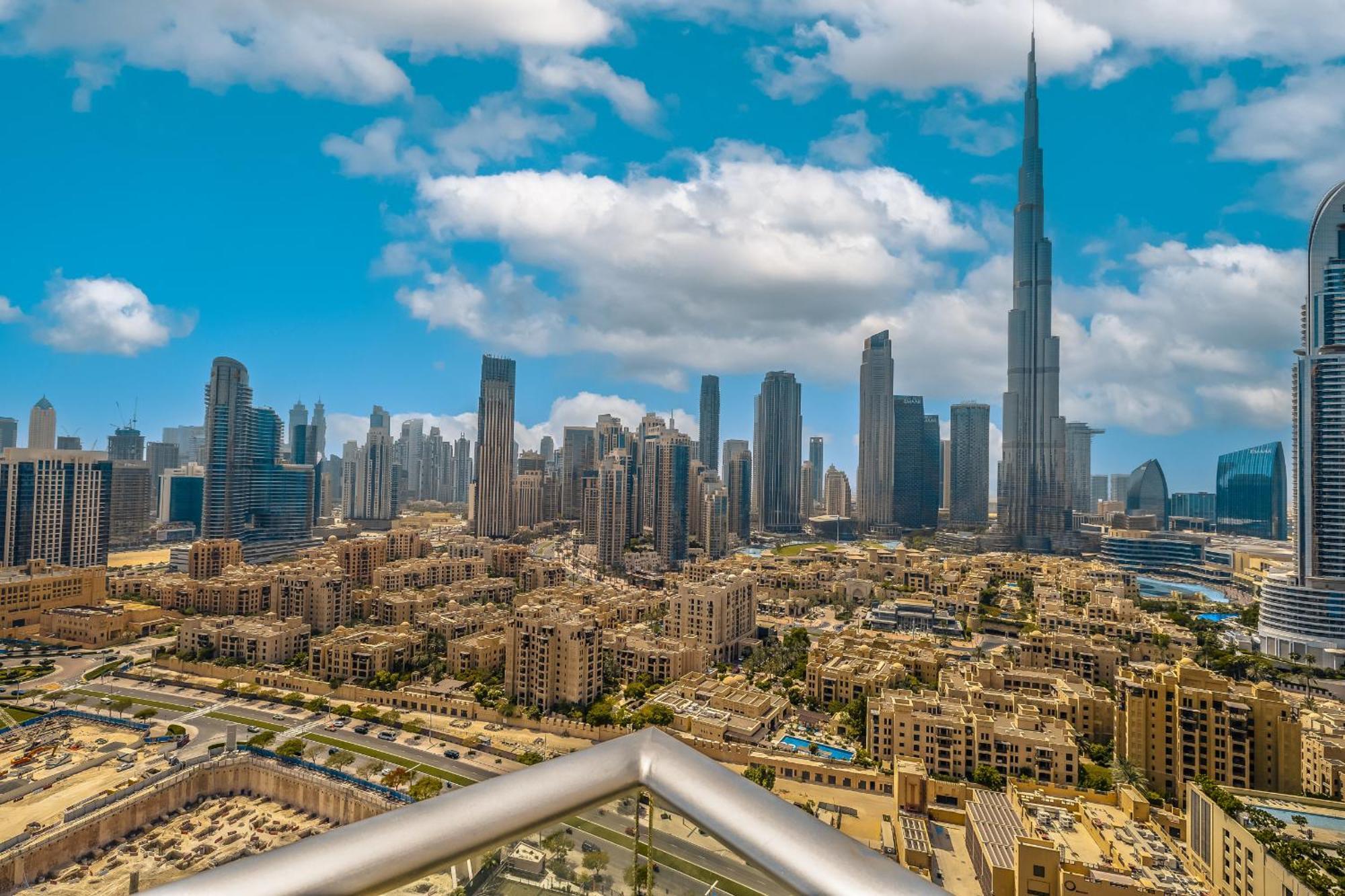 Upgraded Apartment With Stunning Burj Khalifa View ดูไบ ภายนอก รูปภาพ