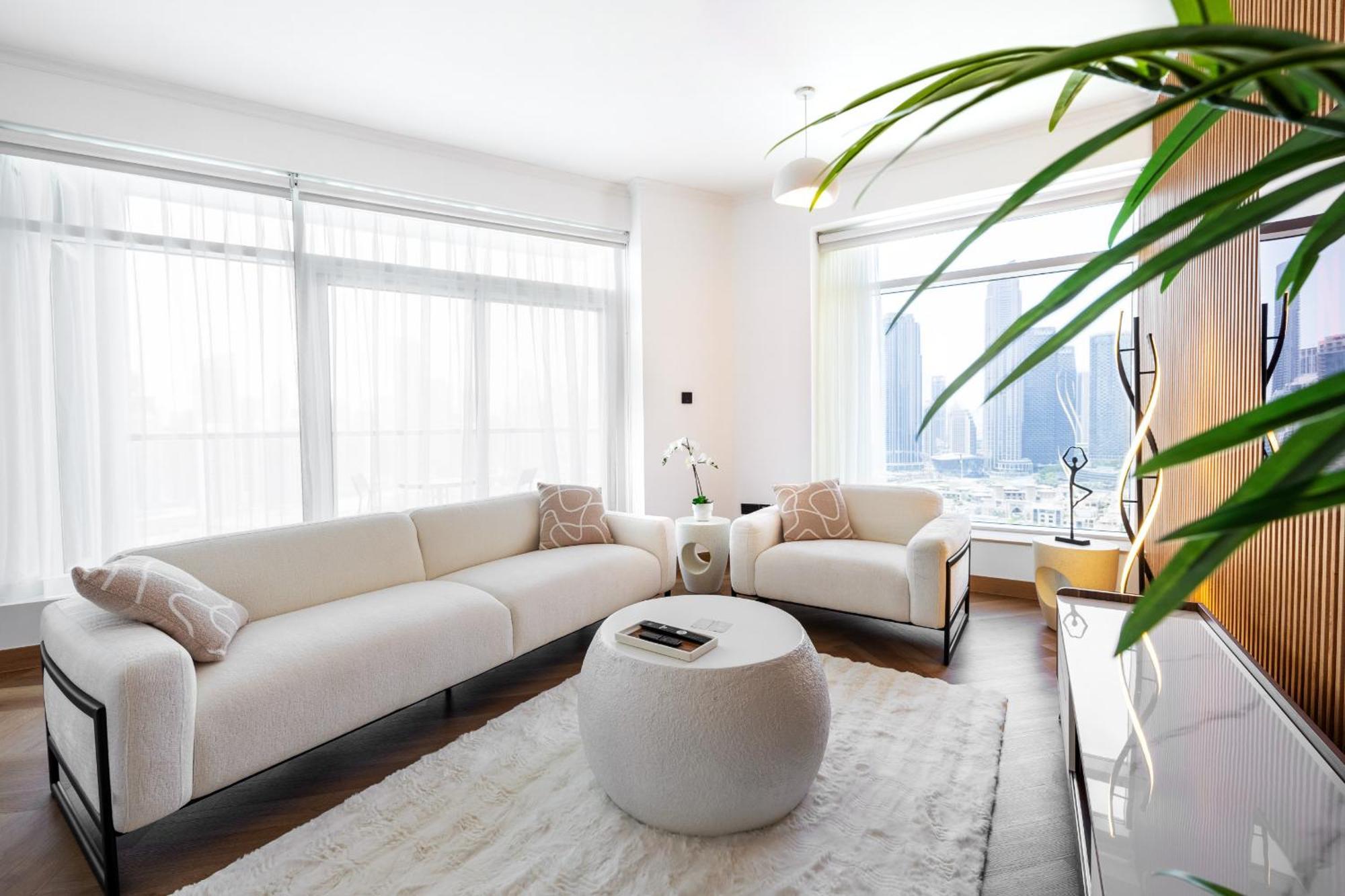 Upgraded Apartment With Stunning Burj Khalifa View ดูไบ ภายนอก รูปภาพ